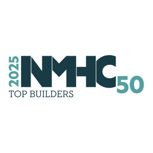National Multifamily Housing Council’s NMHC 50 list as a Top Builder