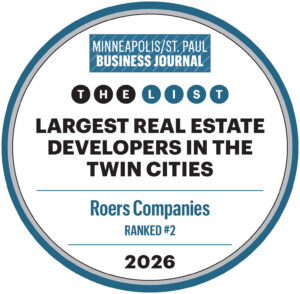 Ranked #2 Largest Real Estate Developer in the Twin Cities